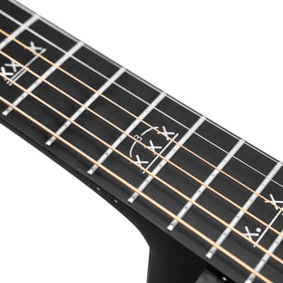 Natasha X Carbon with NS3 Pickup - 3K Carbon Fiber Acoustic Guitar 2024 image 8