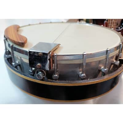 Pirles 4-String Tenor Banjo Rare Vintage w/ Original Hard Case Ready to Restore image 8