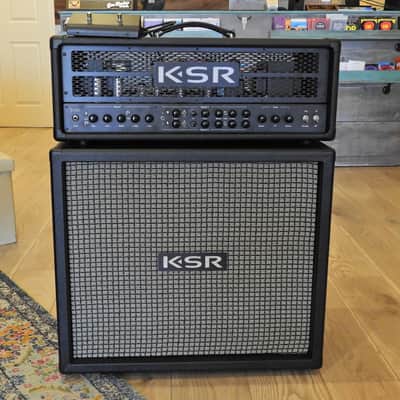 KSR Amplification Juno 100 Watt Head With 2X12 Cabinet 2024 - Black image 1