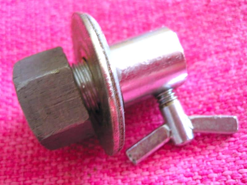 Gretsch Bass Drum Leg Spur Mounting Bracket - Vintage image 1