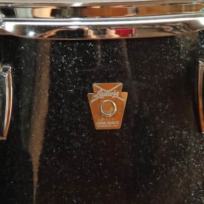 Ludwig Classic Maple Black Sparkle floor tom 18 image 3