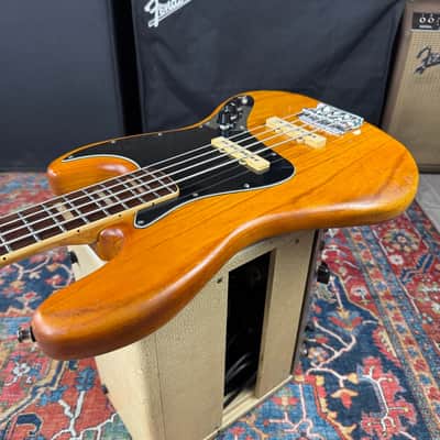 Fender USA Jazz Bass Ash Nitro Refinish DiMarzio PAF Pickups Hard Case - 1979 image 16