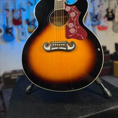 Epiphone J-200 Studio EC Acoustic-electric Guitar - Antique Natural GET PLEK'D! 550 image 1