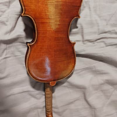 Alessandro Bertoli 4/4 Full size violin 2018 plus g Werner pernambuco bow and old case image 22