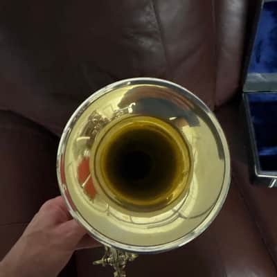 King Silvertone Bb Cornet (1948) SN 288332 (silver plated) (100% new clear lacquer) image 13