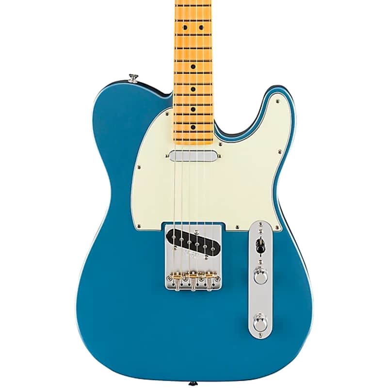 Fender American Professional Classic Telecaster Electric Guitar. Maple Fingerboard, Faded Lake Placid Blue image 1