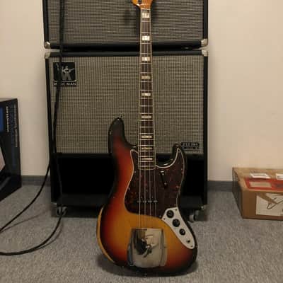 Fender Jazz Bass 1972 - Sunburst Vintage image 1