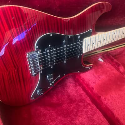 Suhr Pro Series-S4 2010 - Trans Red Flame image 13