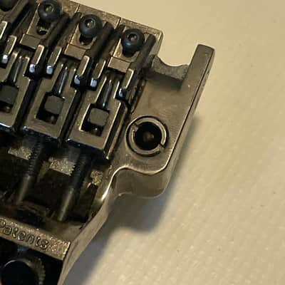 1990's Japan Ibanez RGR470 RG Series Cosmo Black Original Edge Floyd Rose Tremolo Bridge image 13