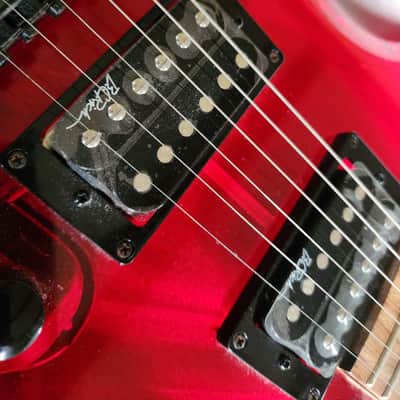 B.C. Rich Mockingbird acrylic lucite 2000s - red image 2