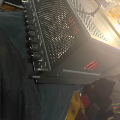 PRS MT 15 V1 Mark Tremonti Signature 2-Channel 15-Watt Guitar Amp Head 2018 - 2024 - Black image 4