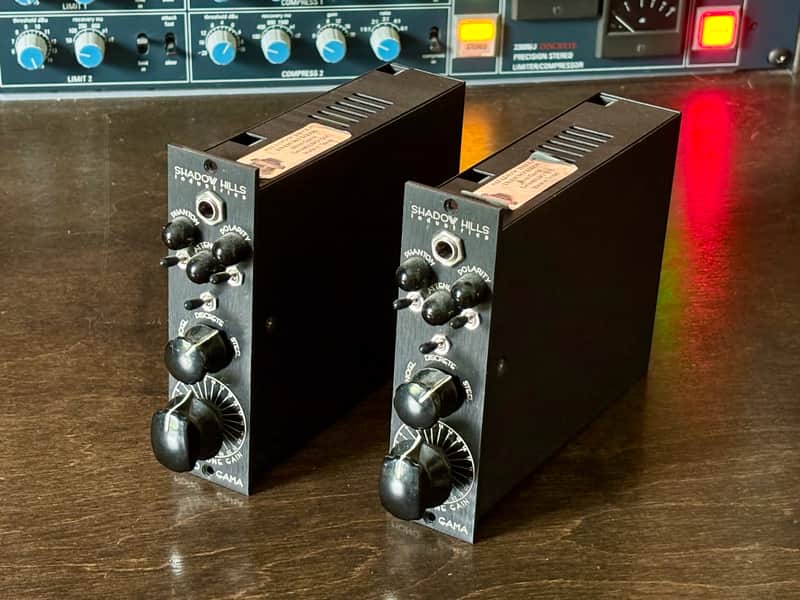 PAIR - Shadow Hills Mono GAMA 500 preamps image 1