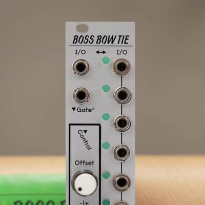 ALM Busy Circuits Boss Bow Tie Eurorack Module w/ Tube & Patch Cables #58589 image 6