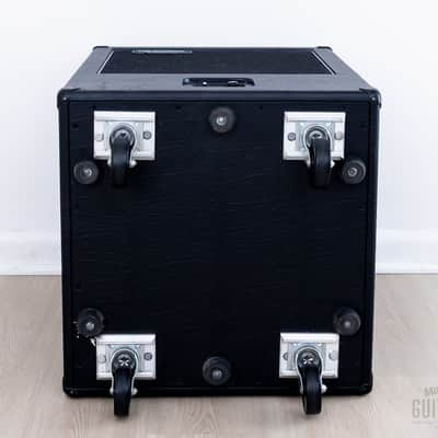 1990s Mesa Boogie Revolver 1x12” Rotating Speaker Cabinet Leslie, Near-Mint w/ Cover, Pedals & Paperwork image 7