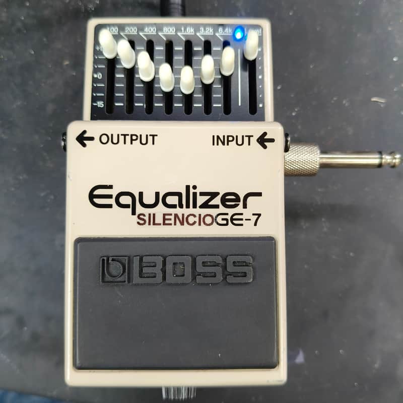 Boss GE-7 Equalizer 'Silencio' Silent Hi Fi Mod 9-18v DC image 1