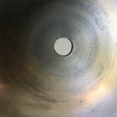 14" Vintage Italian Zanchi Revere Paper Thin Hi Hat Cymbals UFIP K 608g/636g #494 image 6
