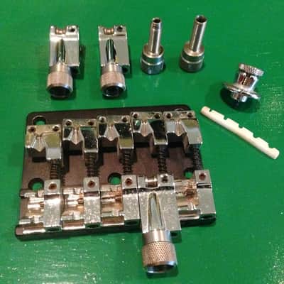 Wilkinson USA 4+1 5 String Conversion Bass Bridge image 1