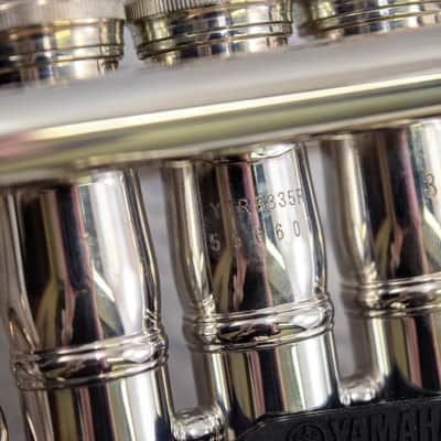 Yamaha YTR-8335IIRS Xeno Professional Silver Trumpet - Demo Model - Full Warranty! image 7