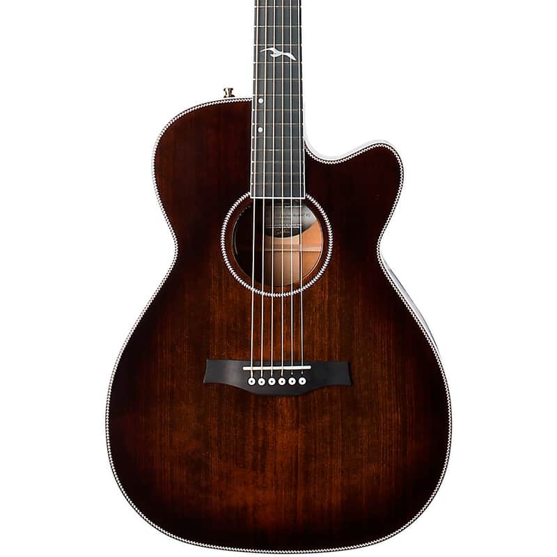 Seagull Artist Mosaic CH CW Bourbon Burst GT EQ Acoustic-Electric Guitar Regular Bourbon Burst image 1