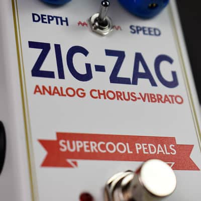 SuperCool Pedals ZIG-ZAG Analog Chorus-Vibrato image 4