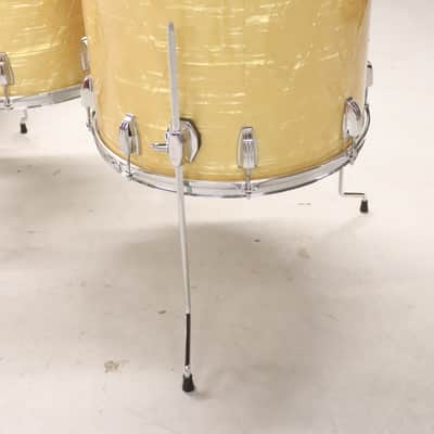Ludwig USA Legacy Mahogany 4pc Butterscotch Pearl Drum Kit Set 24/18/16/13" image 19