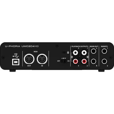 Behringer UMC204HD U-Phoria - USB Audio Interface image 2
