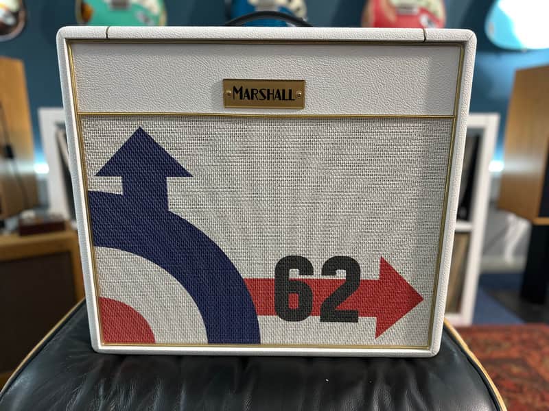 Marshall Studio Vintage SV20C "MK II" 20-Watt 1x10" Guitar Combo 2022 - White with Target Grille image 1