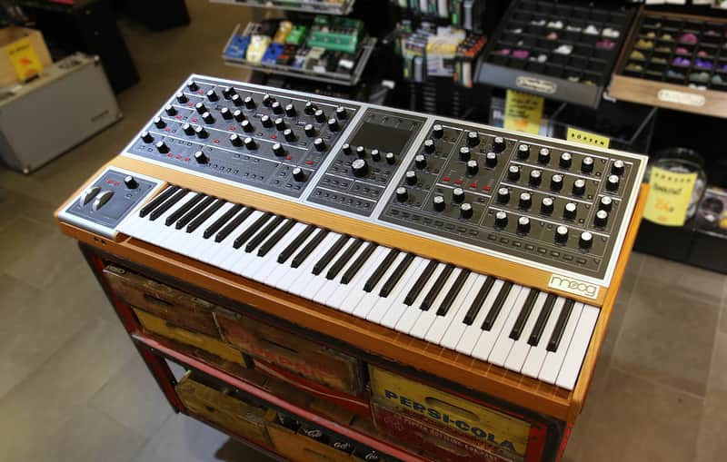 Moog One 8-Voice 61-Key Polyphonic Analog Synthesizer 2018 - Present - Black/Ash image 1