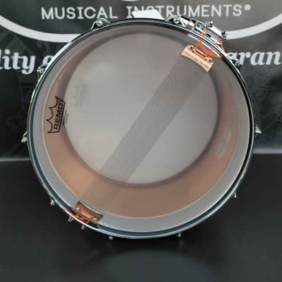 Pearl Free Floater Phosphor Bronze Snare Drum 6.5" × 14"(CLEARENCE) image 7