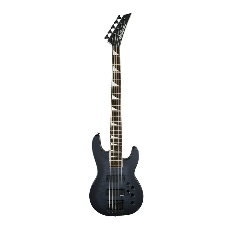 Jackson JS Series Concert Bass JS3VQ 5-String Electric Guitar (Black Burst) image 1
