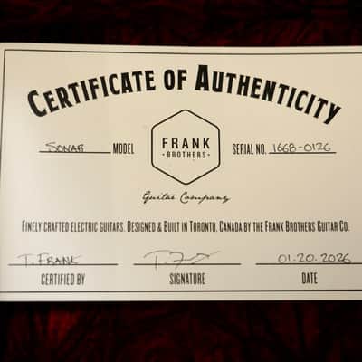 Frank Brothers Sonar Candy Apple Red - NEW - Authorized Dealer image 18