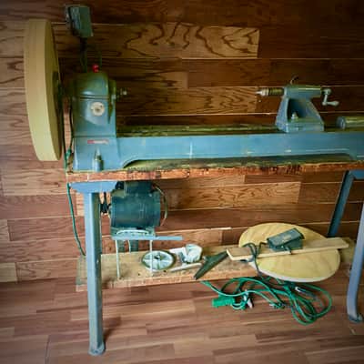 Cymbal Lathe - ( Custom ) Delta - Milwaukee image 1