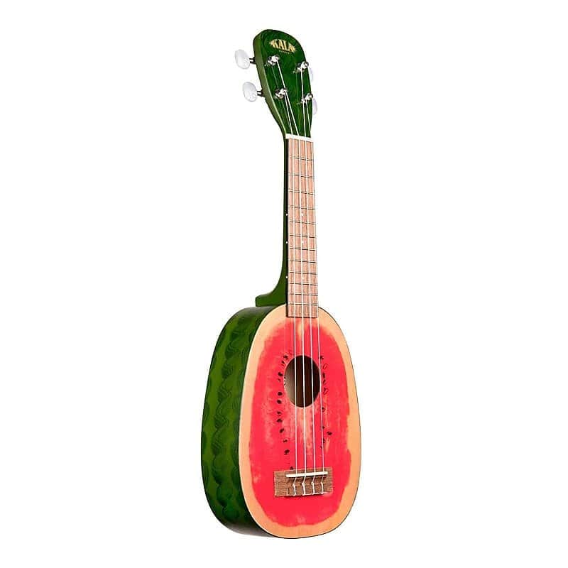 Kala Novelty Ukulele - Watermelonlele - Watermelon Slice Soprano Uke image 1
