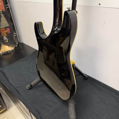 Used Schecter DIAMOND SERIES C-1 EX Blackjack Baritone Electric GuitarĀ image 19