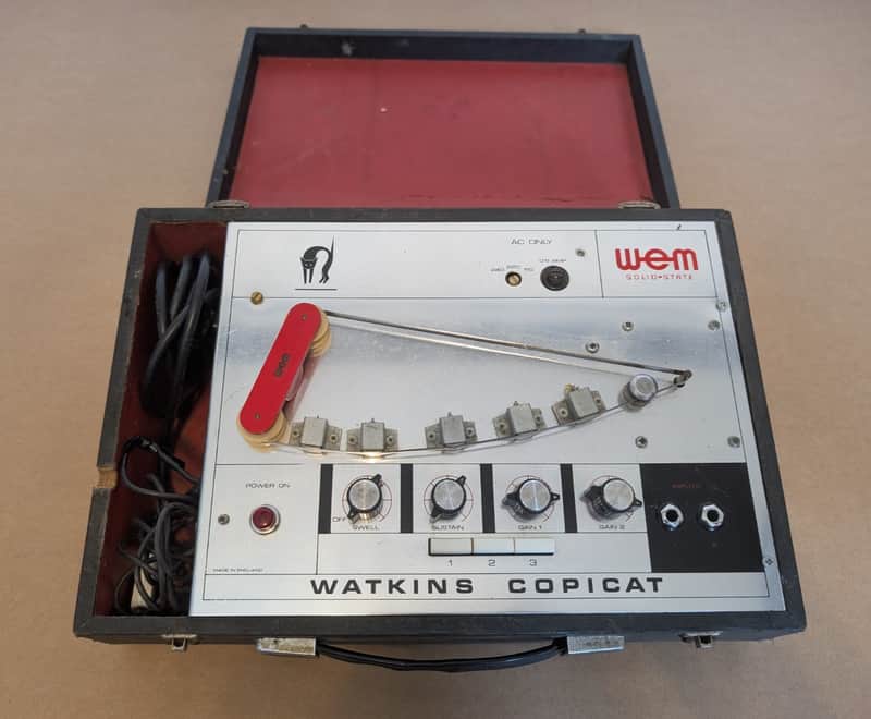 Vintage 1970's Wem Watkins Copicat MK3/4 Tape Echo Delay image 1