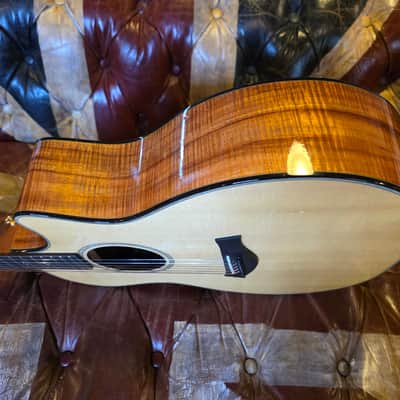 Taylor K-14 CE Koa AAAAA Flame Hawaiian Koa K14 K14ce GA Grand Auditorium Acoustic Guitar image 11