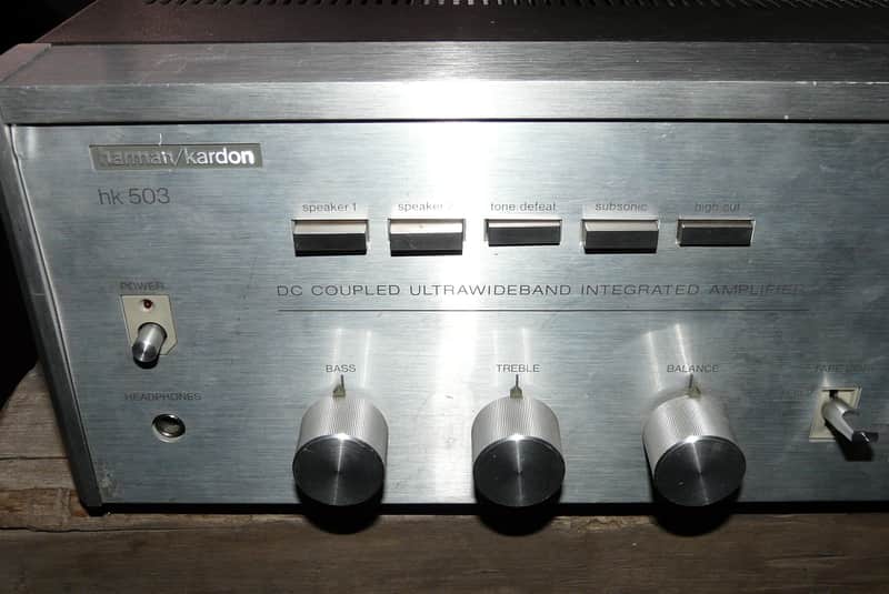 PROJECT Harman/Kardon HK-503 Integrated Amp - READ! image 1
