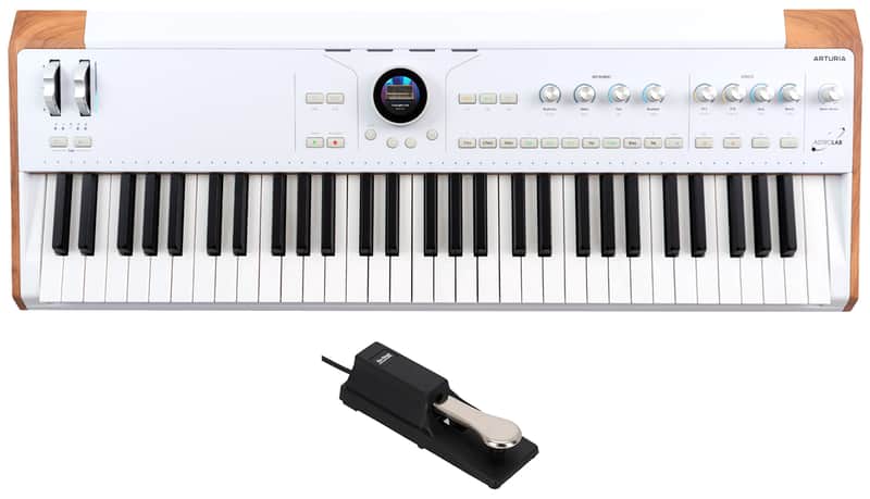 Arturia ASTROLAB 61 Key Stage Keyboard w/MIDI DIN I/O/USB+Software+Sustain Pedal image 1