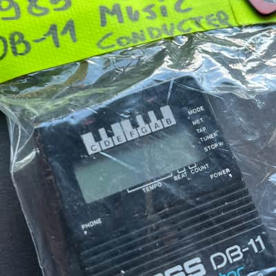 RARE 1985 Boss DB-11 Music Conductor (Metronome, Tap, Tuner, and Stop Watch / Timer) image 3