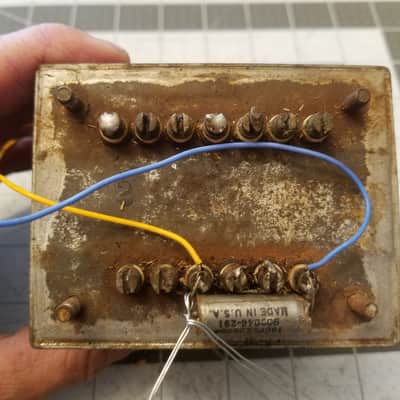 Collins 672 0428 00 9 TFIAOIYY Transformer 6.3 V Vintage Power potted hermetically sealed filament heater Tested Tube Amp Project 1950s image 3