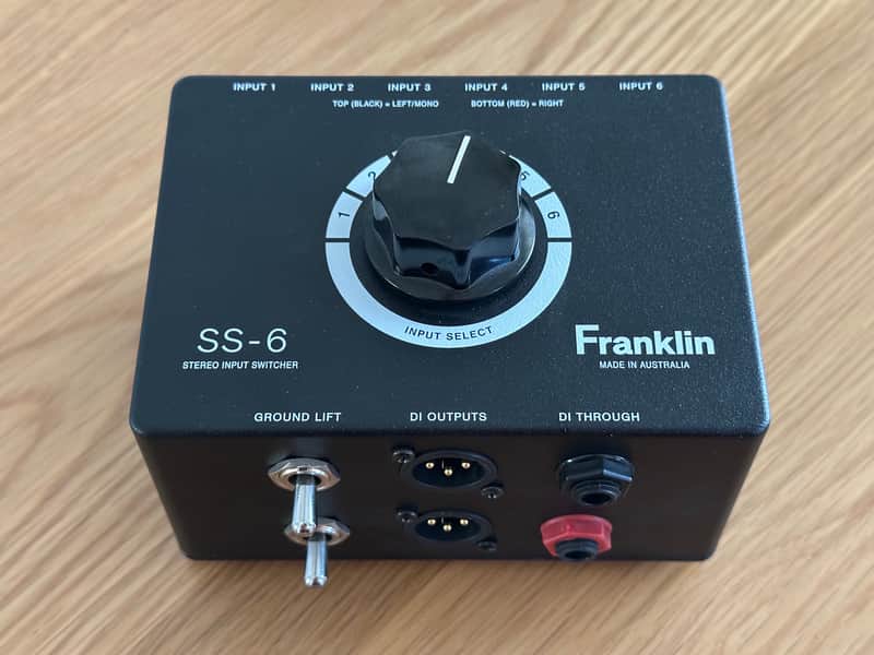 Franklin Audio SS-6 Switchable Input Stereo DI | Reverb España