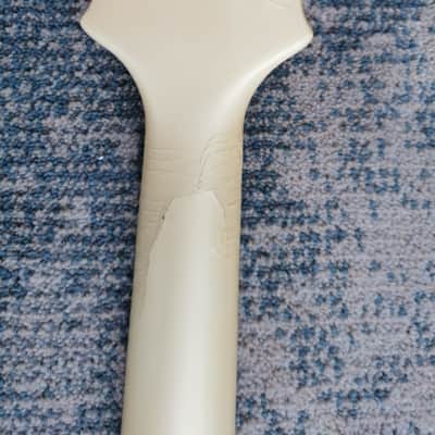 Aria Pro II Sb-Elite I 1984 Pearl White LEFT HANDED image 12