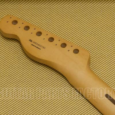 099-5253-921 Fender Player Series Telecaster® Neck w/Block Inlays, 22 Medium Jumbo Frets, Pau Ferro image 6