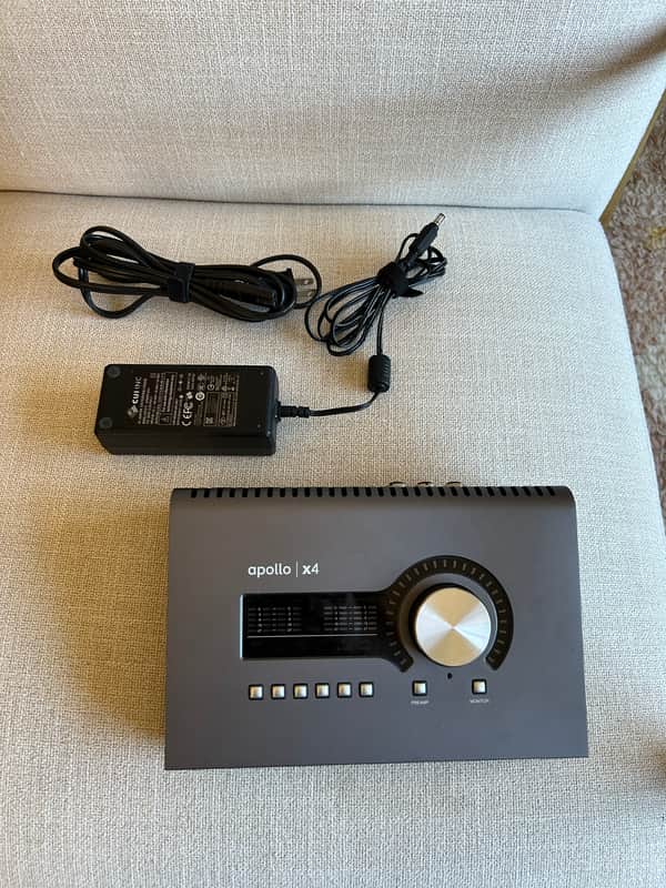 Universal Audio Apollo x4 QUAD Thunderbolt 3 Audio Interface 2019 - Present - Gray image 1
