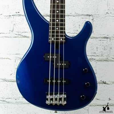 Yamaha TRBX174 4-String Bass Dark Blue Metallic image 1