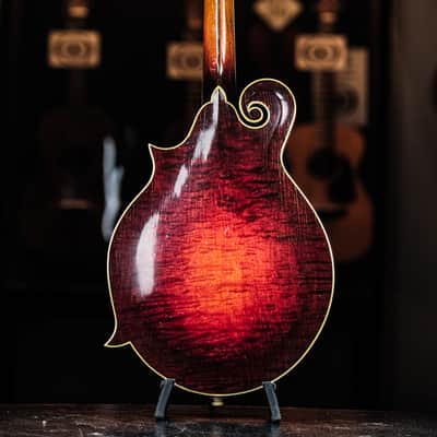 1919 Gibson F-4 refin dark mahogany sunburst image 16