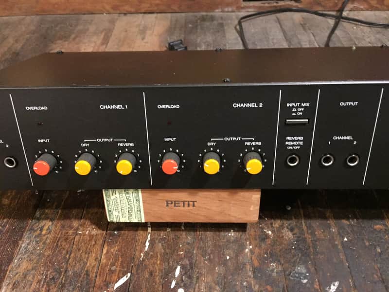 Fostex 3180 Analog Stereo Spring Reverb - Great for Studio or Live