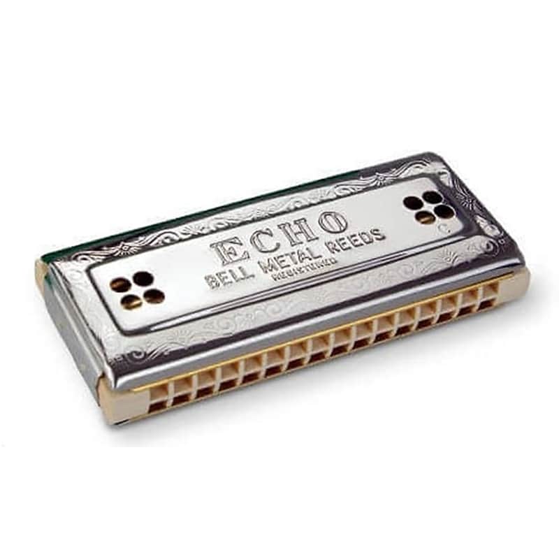 Hohner Echo 54 Tremolo Harmonica - Key of C/G image 1