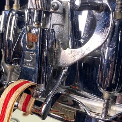 Slingerland - 5x14" No. 192 TDR Model 10-Lug Snare Drum - Chrome Over Brass image 12