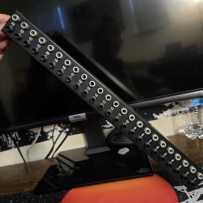 Neutrik NYS-SPP-L1 48-Point TRS Patchbay 2010s - Black image 3